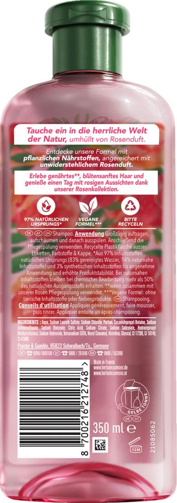 Lot De 3 Shampooings Réparation Huile D’Argan HERBAL ESSENCES 250 Ml - Neufs Sans Silicone