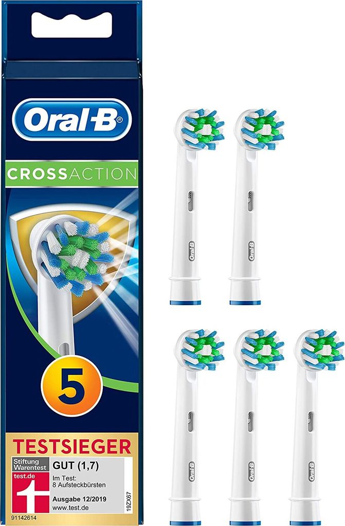 Oral-B CrossAction 5 Stück(e) Weiß Produktbild 2