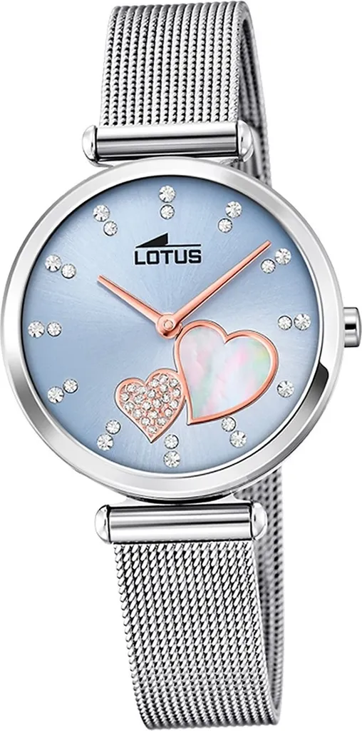 Montre bracelet femme Lotus en acier argenté luxe et élégance Bliss
