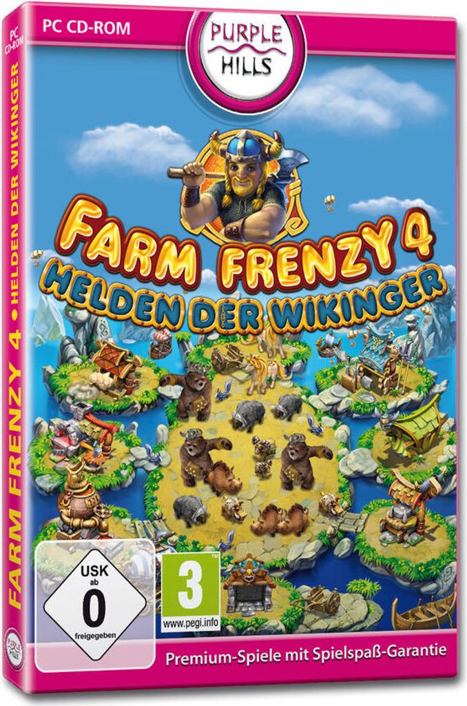 Farm Frenzy 4 - Helden der Wikinger Produktbild 