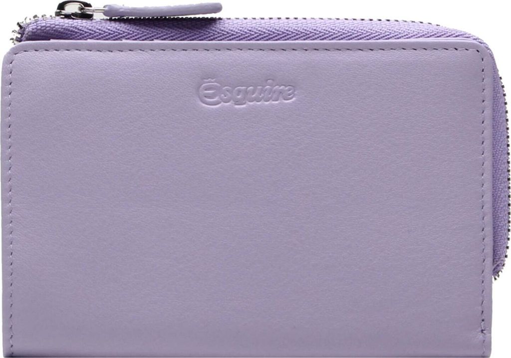 Esquire Leder Geldbörse Viktoria 62 Wallet Lilac flieder