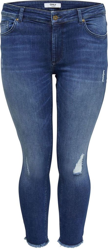 ONLY CARMAKOMA Damen Stretch Skinny Jeans Große Größen Plus Size Übergröße Denim Hose Größe: 42