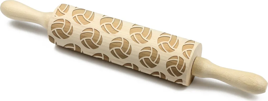 Pallavolo - Mattarello inciso per gli amanti della pasticceria, marchio Art-Dog
