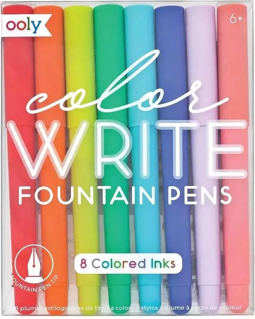 Penne stilografiche Color write 8 colori