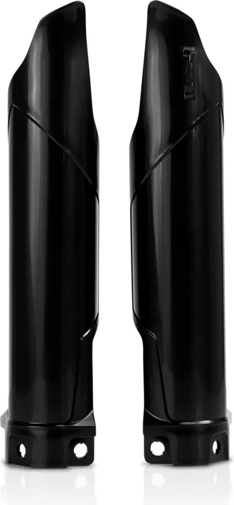 Protections de fourche Acerbis noires pour moto Kawasaki KX et KXF