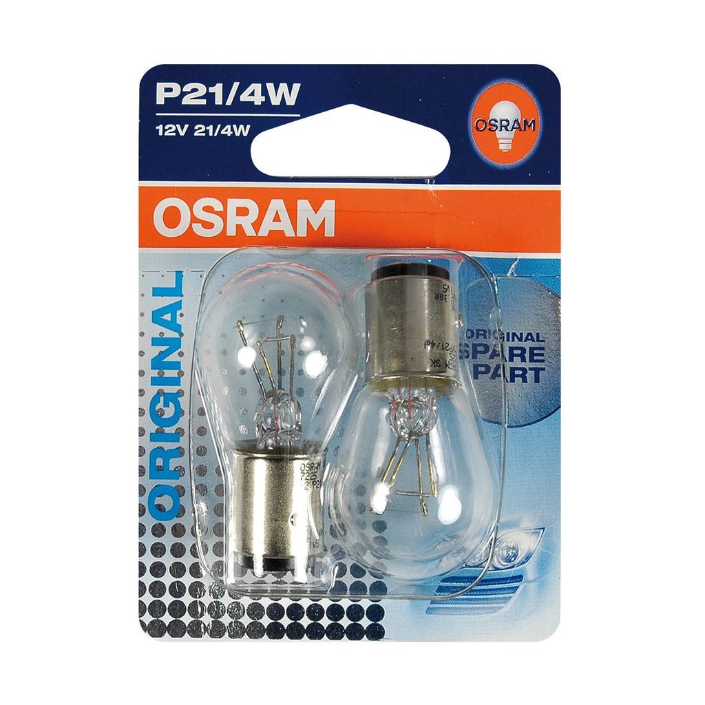 Automobilová žárovka ORIGINAL P21/4W, 12V, 2 kusy Obrázek produktu 
