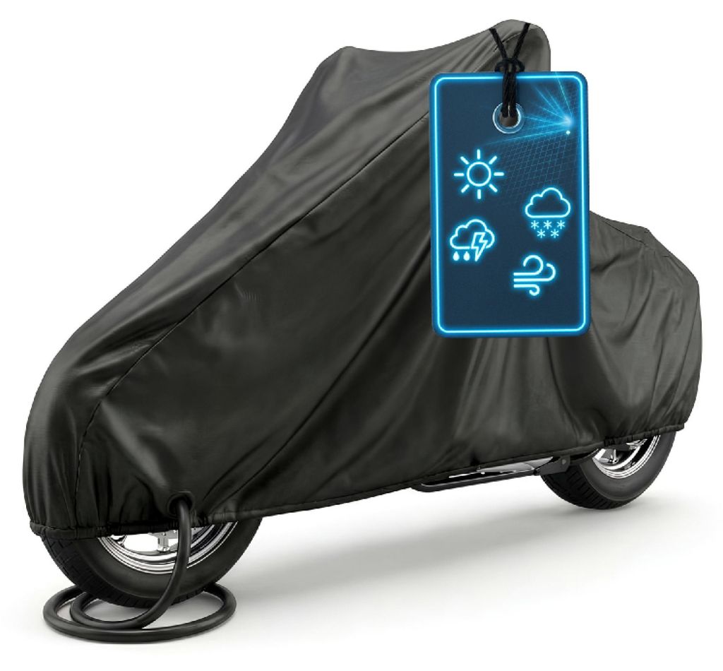 Motorrad Abdeckplane All Weather L, 100% wasserdichte Produktbild 