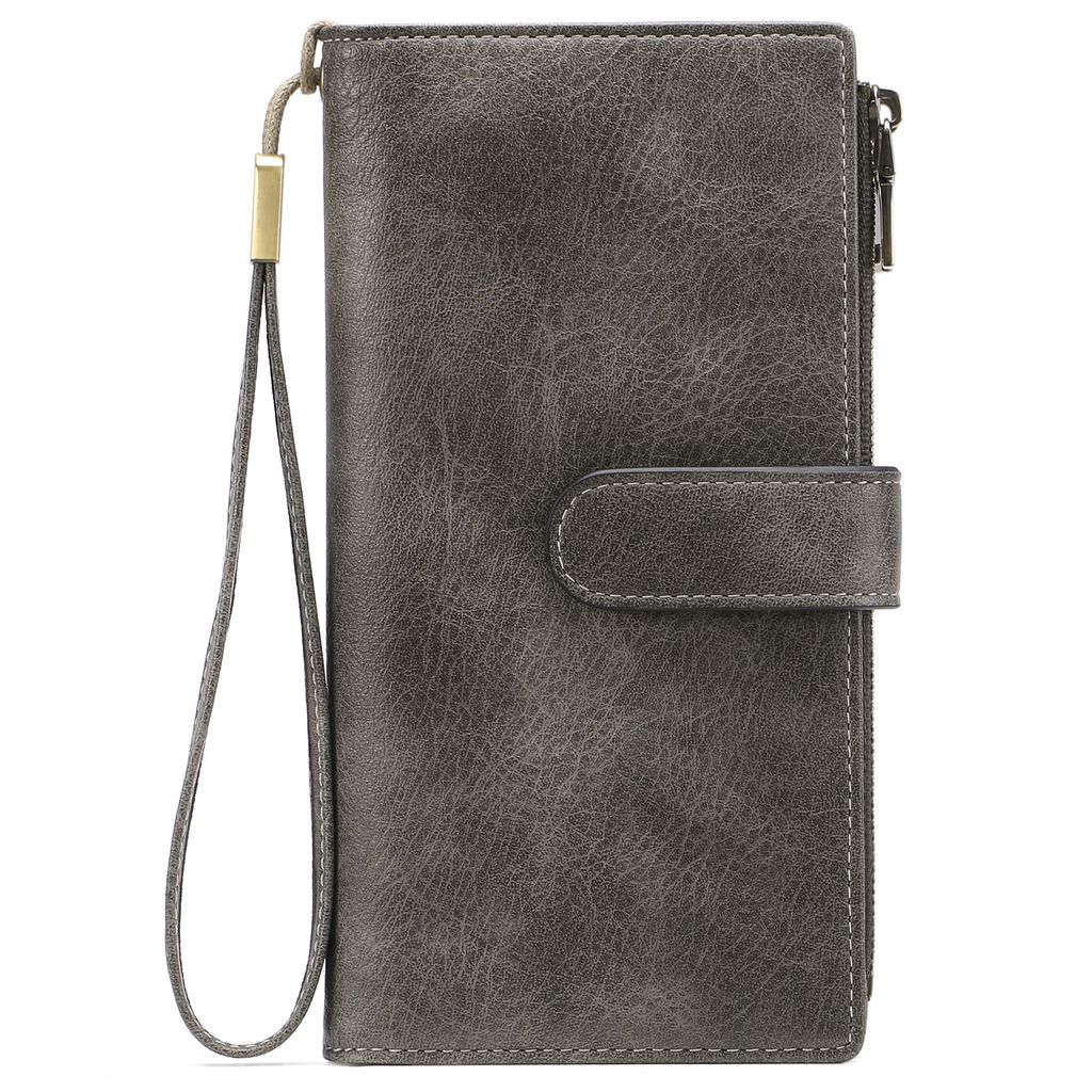 STILVORA Geldbörse Damen RFID Geldbörse Lang – Multifunktional, Dreifach-Falz, Handtasche, Portemonnaie, Großes Fassungsvermögen, Alltag & Re...