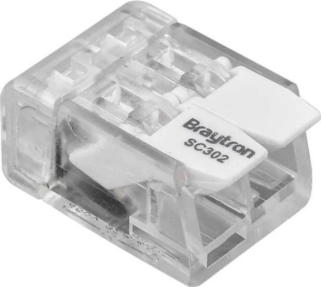 40er Verbindungsklemme 2-fach mit Hebel | COMPACT Kabelverbinder mit Hebeln für alle Leiterarten weltweit