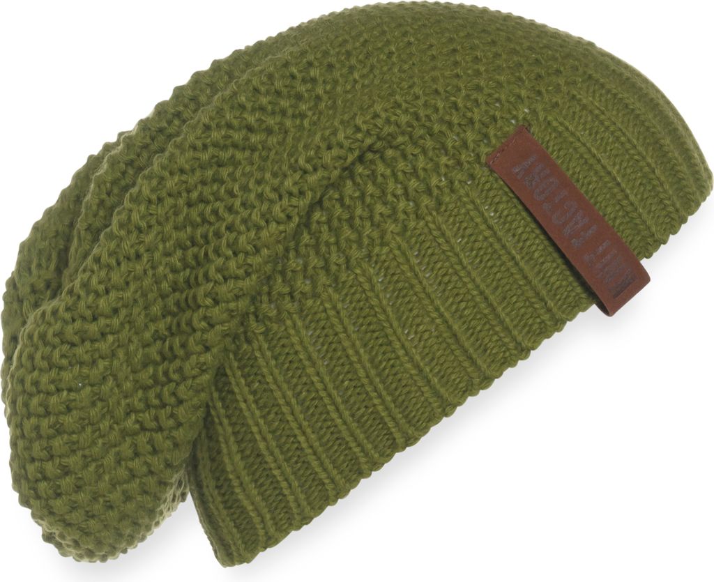 Knit Factory Coco Mütze - Moosgrün - One Size Produktbild 