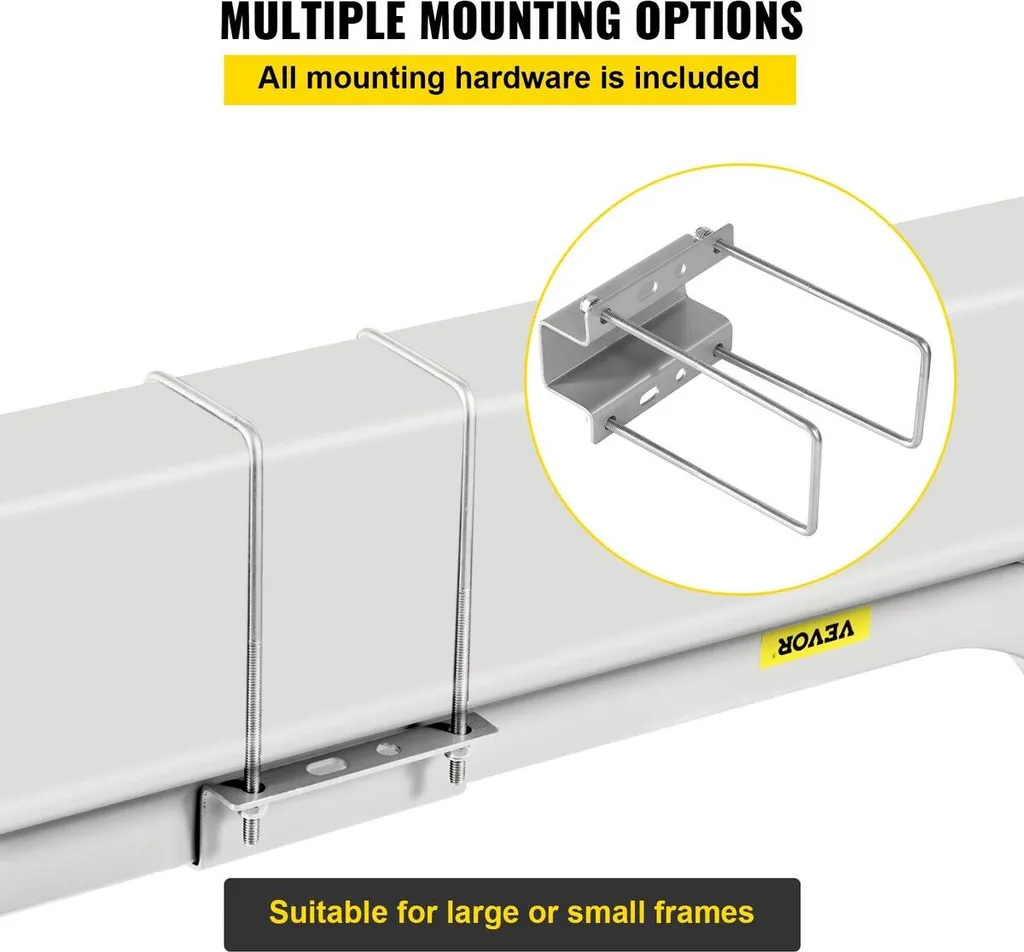 Guide pour remorque bateau 45 pouces anti-rayures structure en π - 4