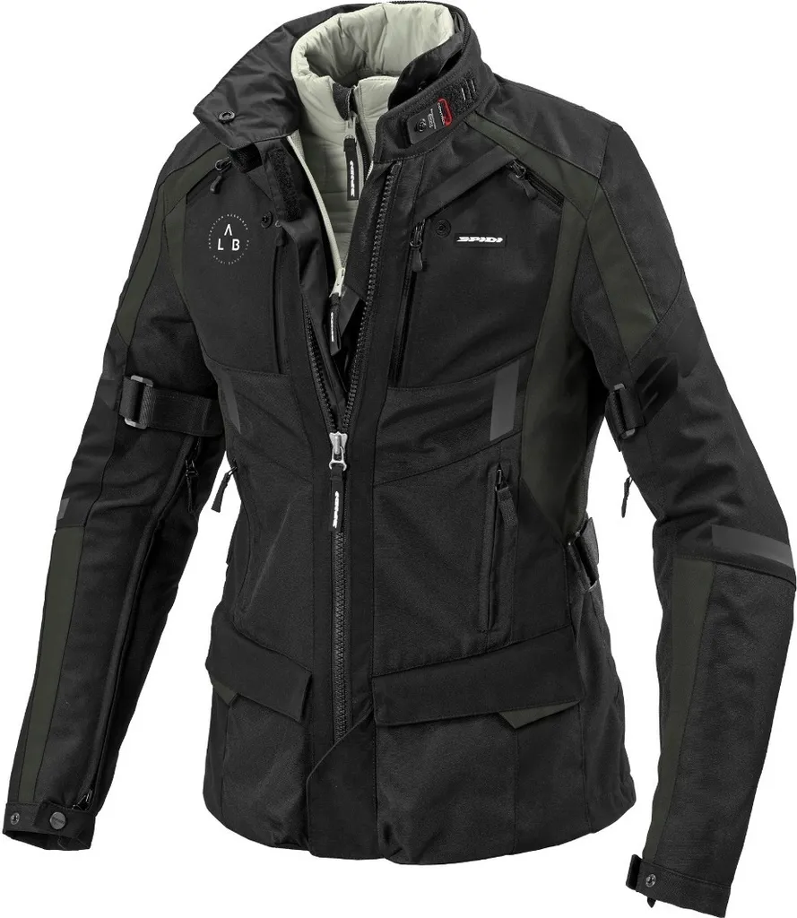 Veste moto femme pour voyage et touring Spidi 4 Season Evo H2Out L