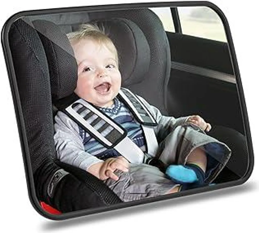 Specchietto Retrovisore Romon Infrangibile: Accessorio Auto Sicuro Bimbi