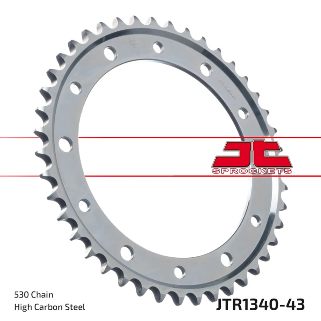 Pignone Posteriore Moto JT Sprockets - Massima Durata per Viaggi