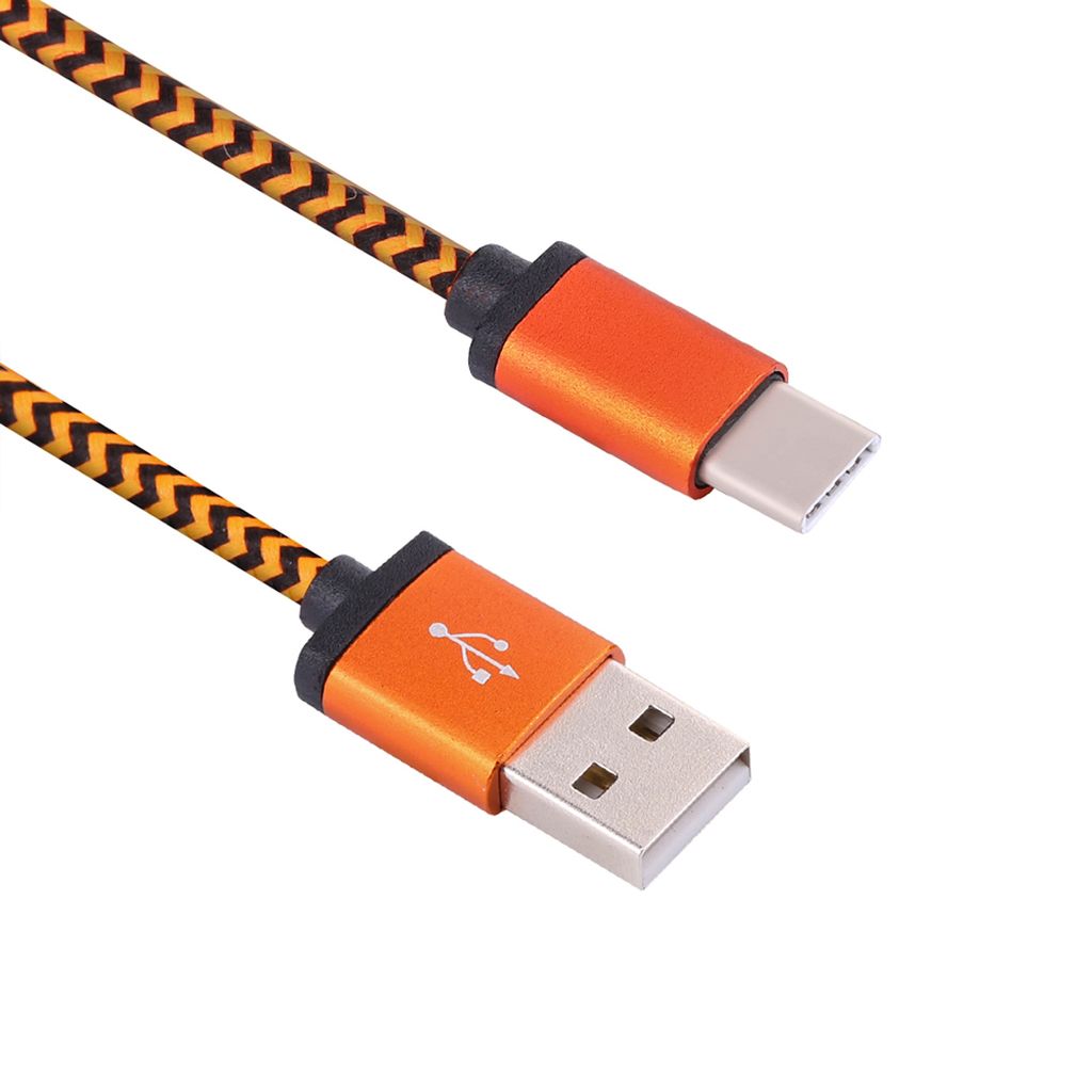 Nylon Ladekabel Micro USB Datenkabel Stromkabel 1 Meter Rot Blau Gelb Grün Kabel 