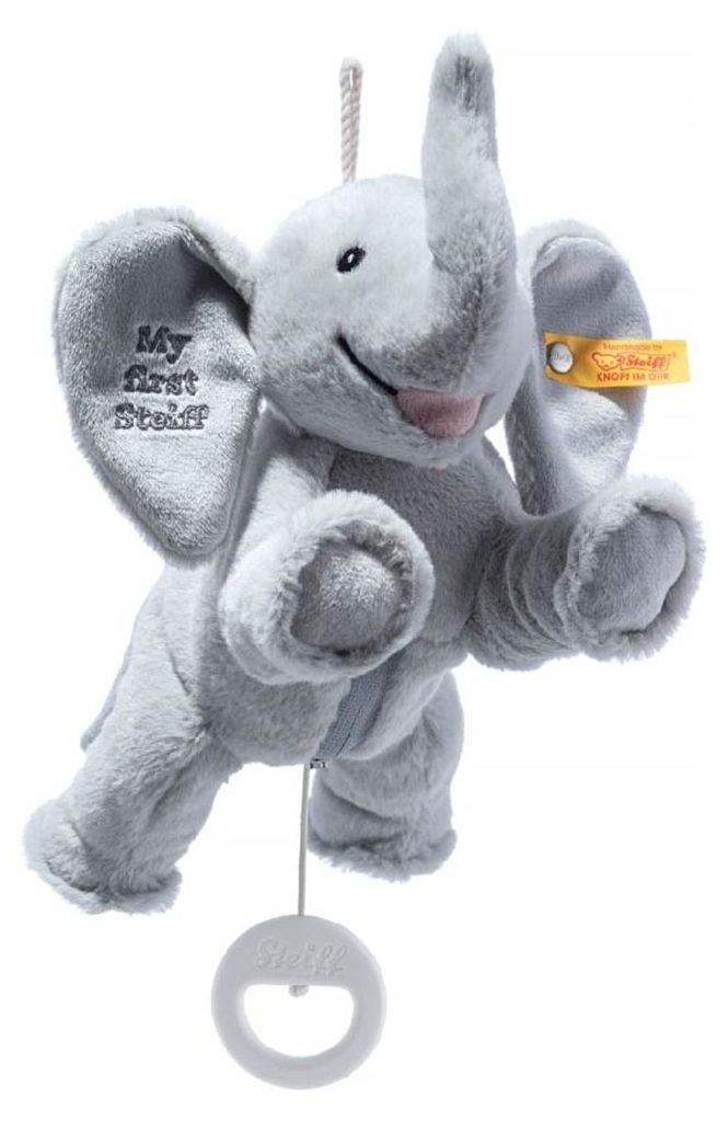 Steiff Spieluhr Elefant Ellie 25 cm grau My first 242731 Produktbild 