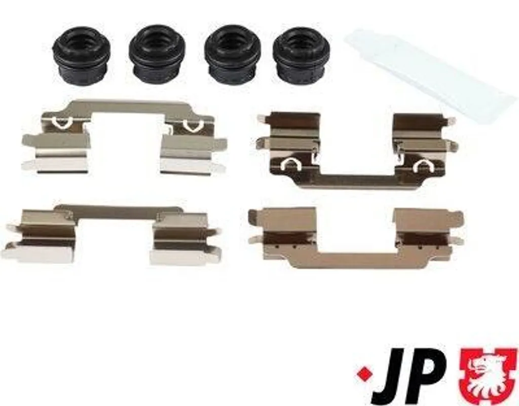 Kit accessoires pour plaquettes de frein avant antibruit FORD KA+