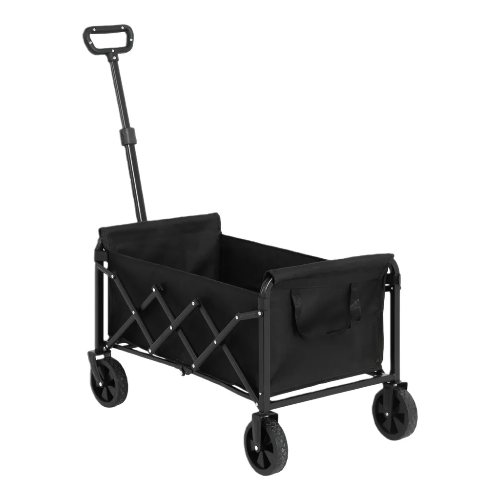 Chariot de plage pliable et transport de courses - Modèle robuste - 2