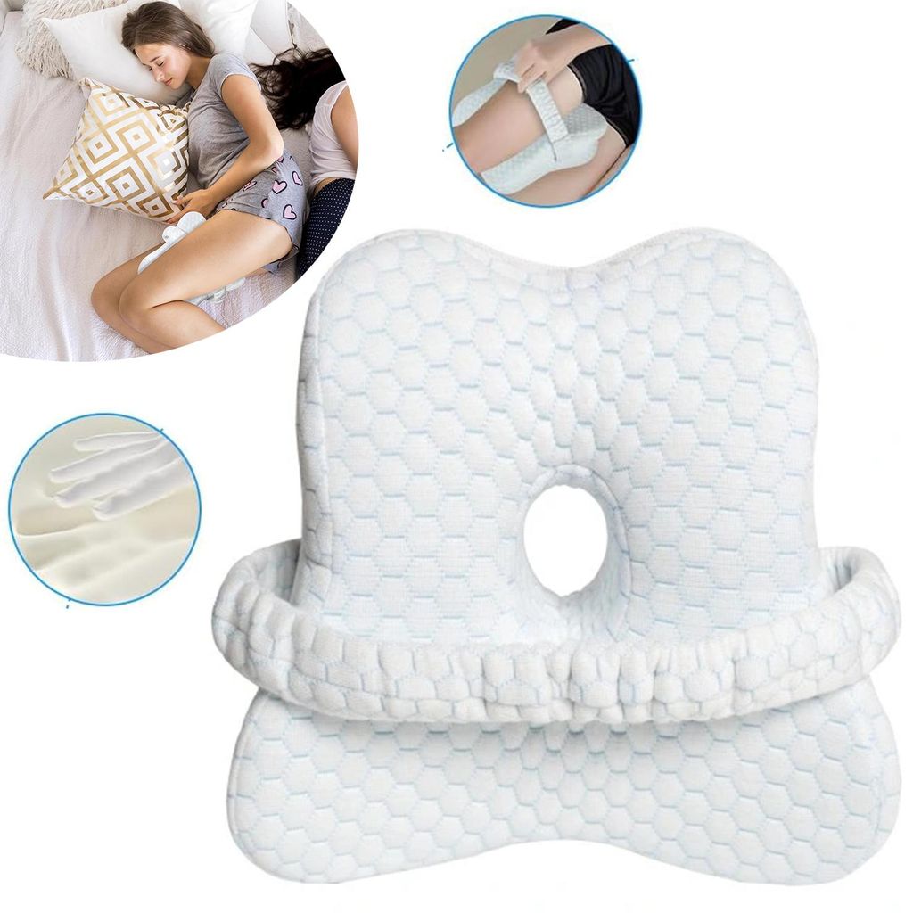 Kniekissen, Ergonomisches Seitenschläferkissen Memory Foam Produktbild 