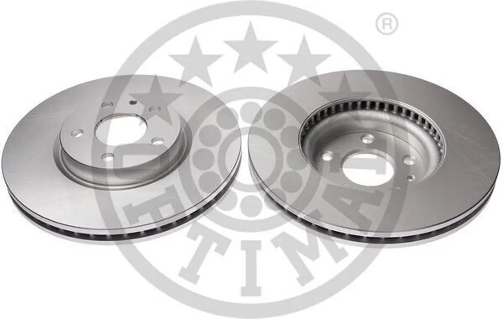 2 Disques de Frein Avant OPTIMAL BS-9256HC pour FORD Mondeo V 300mm