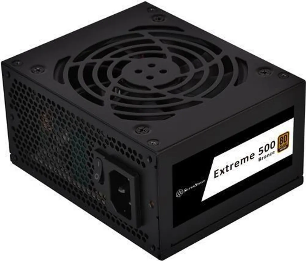 SilverStone SST-EX500-B 500W Bronze | PSU Professionale SFX