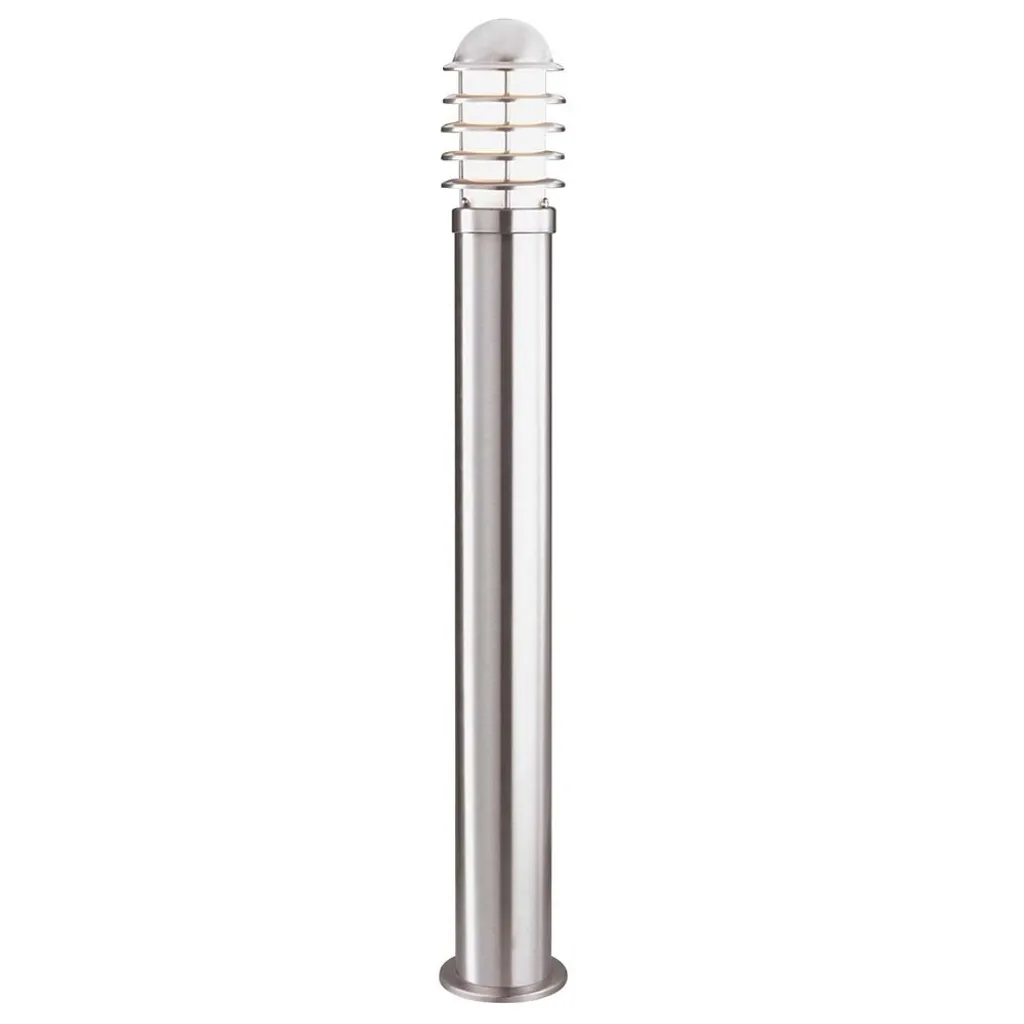 Borne d'éclairage Louvre 90cm Inox IP44 E27 résistante aux intempéries