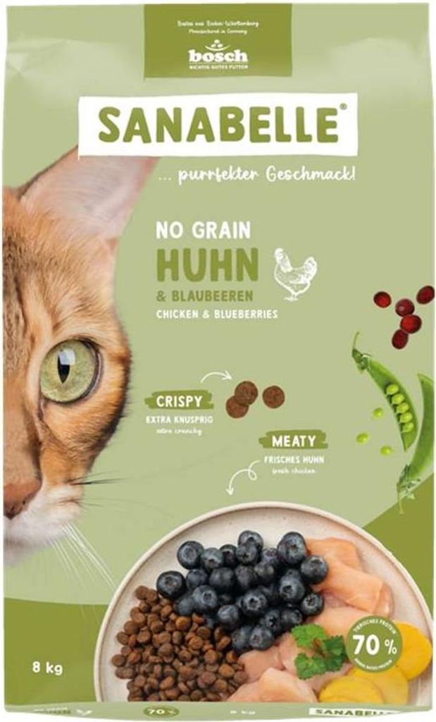 Sanabelle No Grain Huhn 8 kg