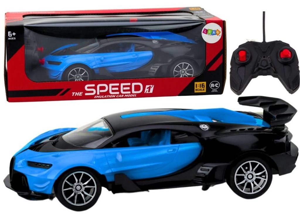 Športové auto na diaľkové ovládanie Auto Rc Blue 1:16 Obrázok produktu 