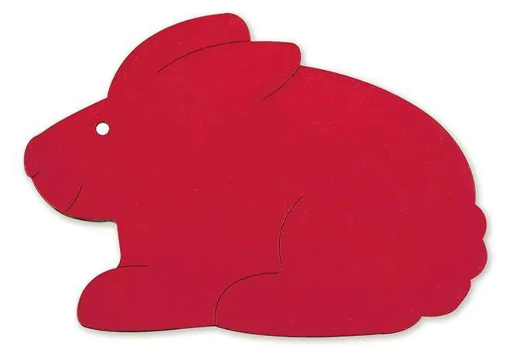 Puzzle en bois à couches Hape : Lapin 5 pièces Jouet durable