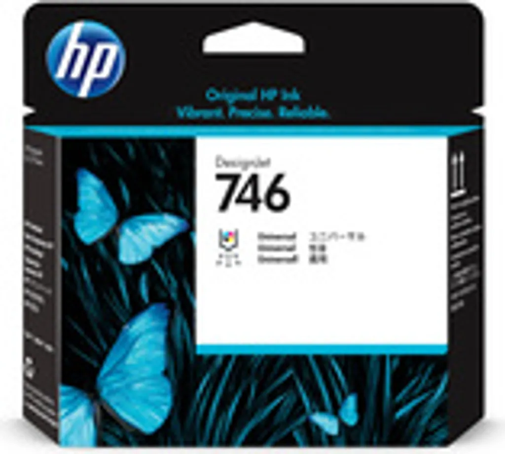 Tête d'impression HP 746 chromatique à buses denses pour jet d'encre