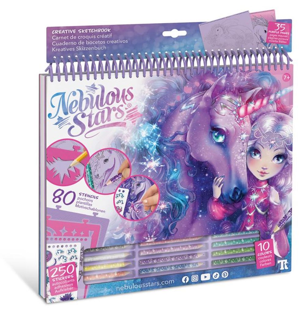 Hape Nebulous Sketchbloc Konie Fantasy Konie Fantasy Zdjęcie produktu 