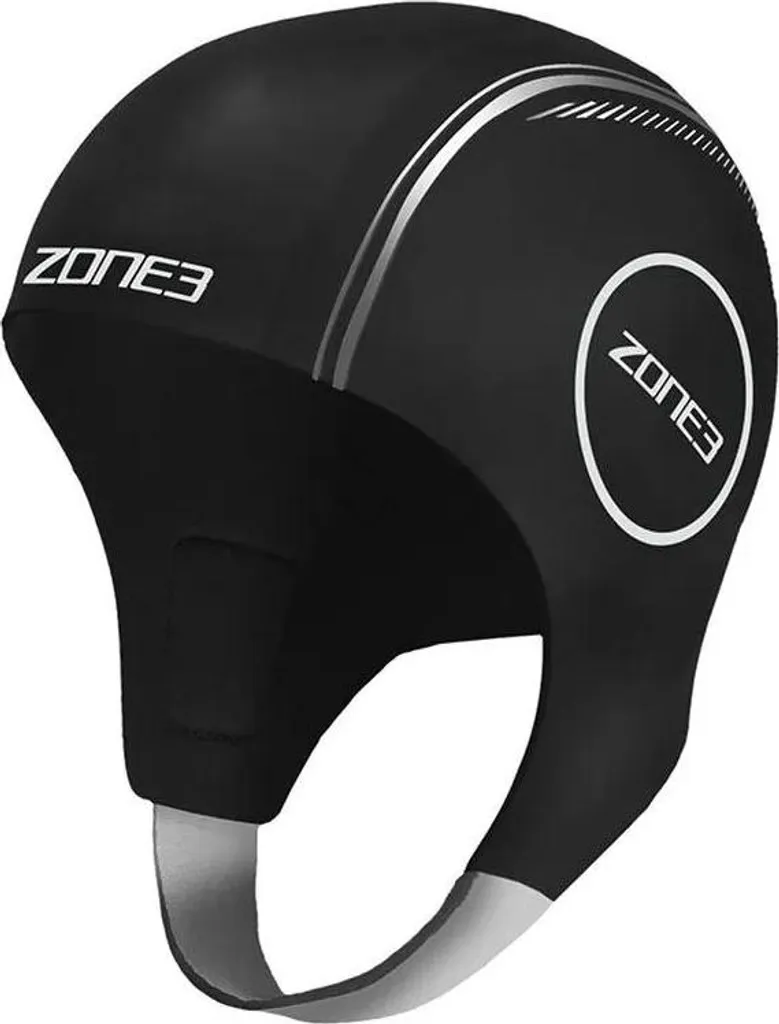 Évitez le froid en mer avec le bonnet néoprène Zone3 Rouge Noir XS