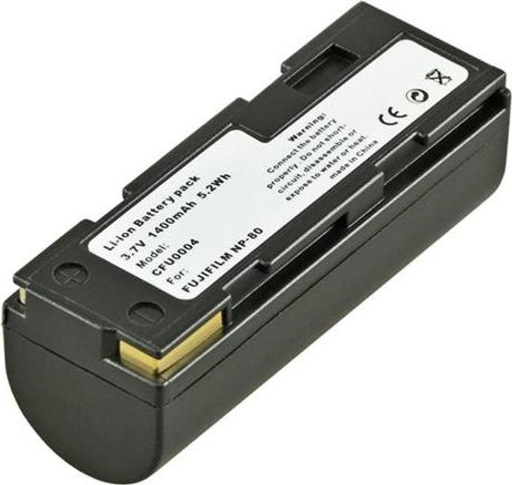 Jupio NP-80 Akku - 1400 mAh pro Fuji