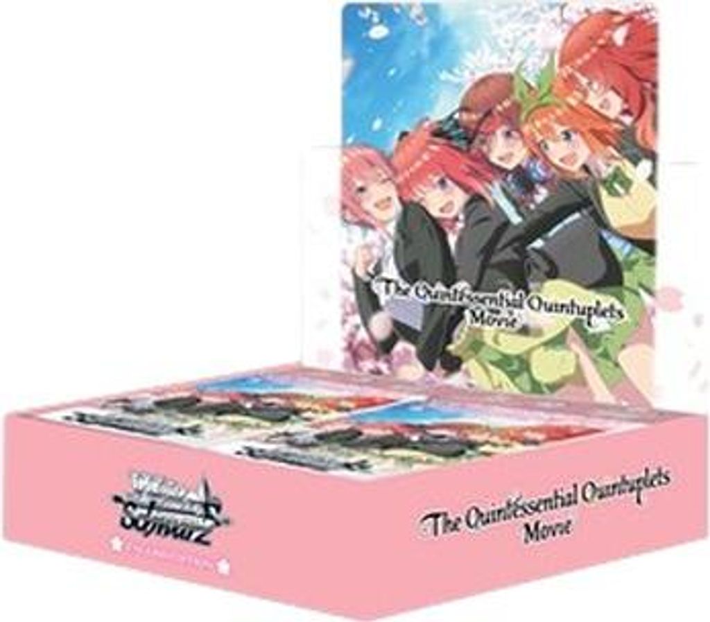 Weiss Schwarz The Quintessential Quintuplets Movie Booster Immagine del prodotto 