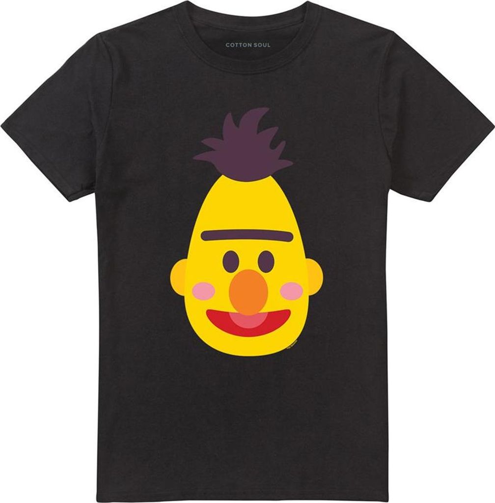 Sesame Street - T-Shirt für Herren/Damen Uni TV21643 (5XL) (Schwarz)