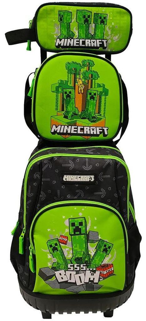 Cyp Brands Minecraft Set Compact 33x21x45 Cm 35l Rucksack Produktbild 