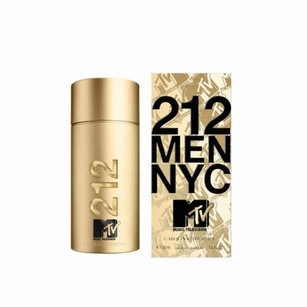 Carolina Herrera 212 Nyc Men Mtv Limited Edition Eau De Toilette 100ml