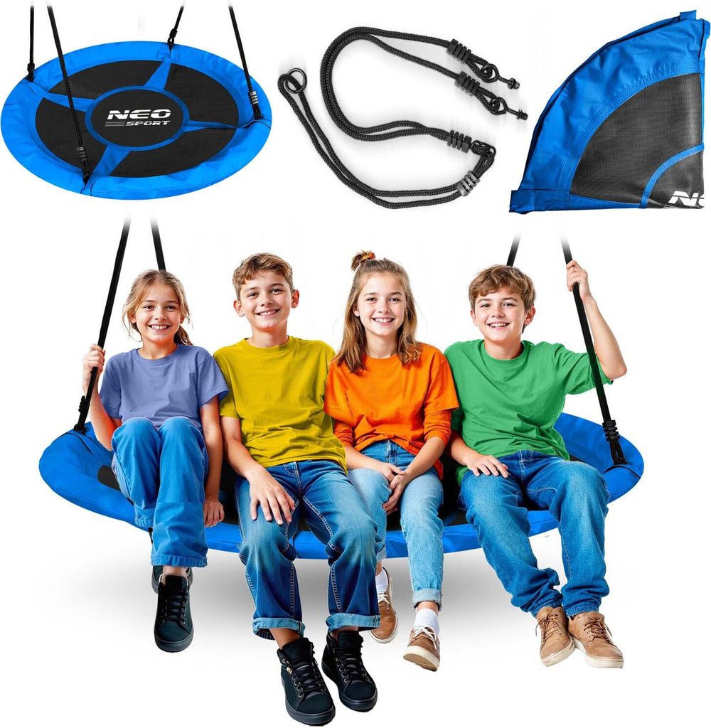 Neo-Sport Swingo 120 cm altalena a nido di cicogna Immagine del prodotto 