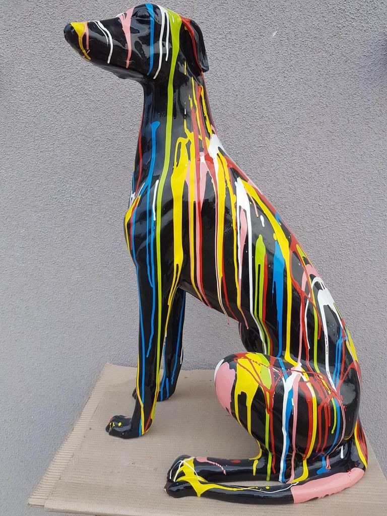 Abstrakte Deko Figur Statue Skulptur 80cm Figuren Statuen Skulpturen Neu (A490)