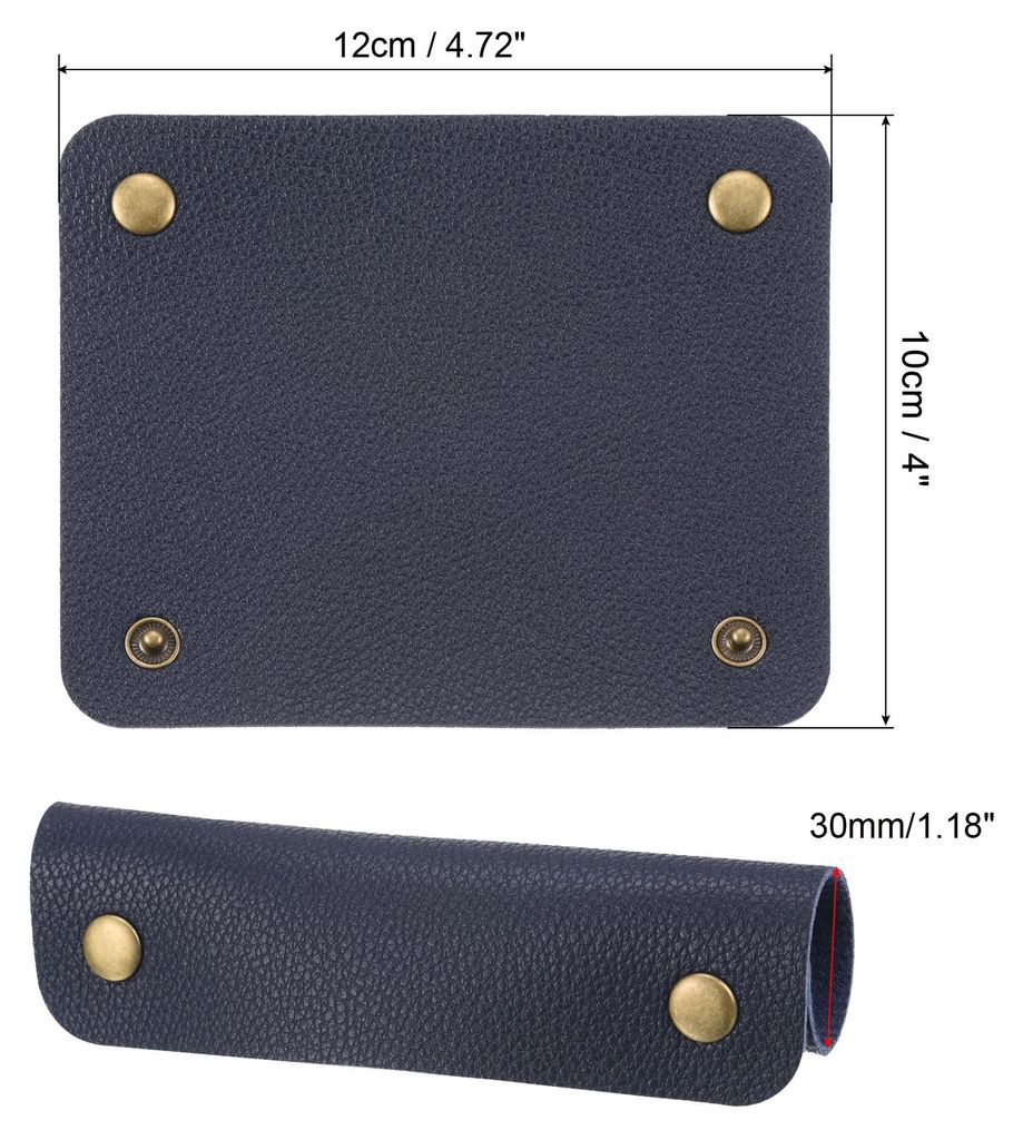 Gep?ck Handgriff Verpackung 2 Pack PolyurethanHandtasche Griffe Abdeckung Beschš¹tzer Identifikator mit Verschluss fš¹r Koffer Einkaufen Einkau...