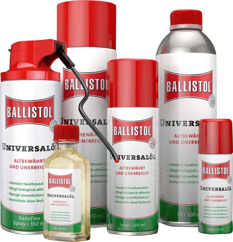Ballistol-Universalöl 200ml Spray 5-sprachig