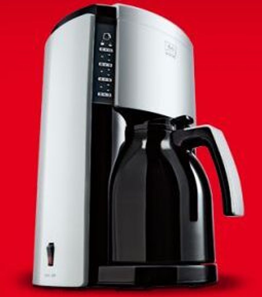 Melitta - Thermoskanne Look Therm Iii Deluxe-Schwarz/Silber Produktbild 
