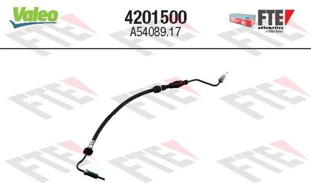 Conduite d'accouplement FTE pour Ford Tourneo Connect avec raccord tube