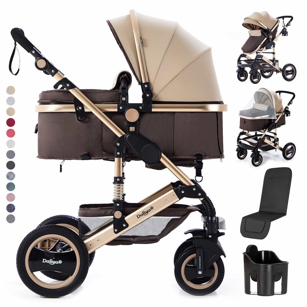 Baby & Kind Babyartikel Kinderwagen Kombikinderwagen bis 15 kg CLORIS 2-in-1 Kinderwagen/Buggy 