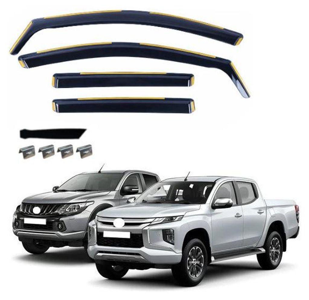 Satz mit 4 Windabweisern für MITSUBISHI L200 V 4‑Türer / Produktbild 