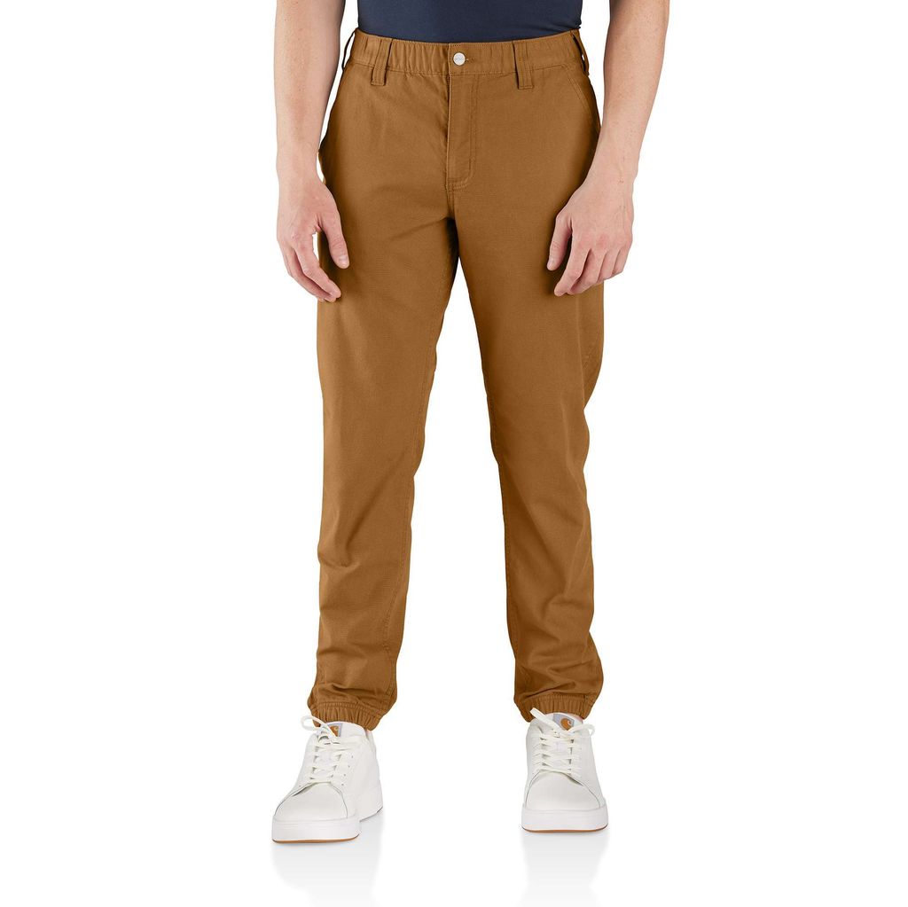 Carhartt Relaxed Fit Canvas Jogger Pant 106889, Farbe:carhartt brown, Größe:W38