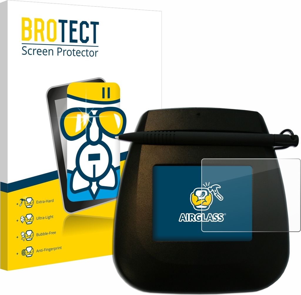 BROTECT Schutzglas für ePadLink ePad Ink Schutzfolie Panzer Folie Glas Display Schutz klar