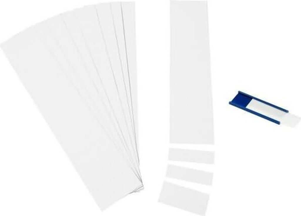 Ultradex Einsteckkarte 849308 70x12mm weiß 220St