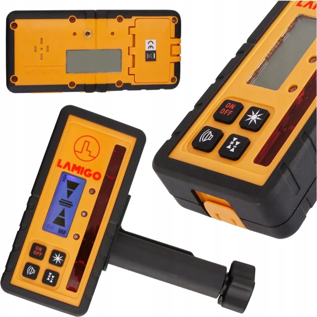 Récepteur laser extérieur pour nivellement de terrain avec laser rouge