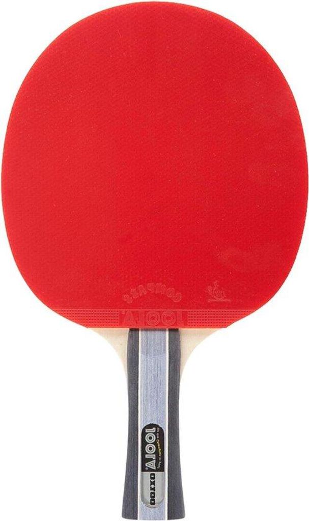 Grosse Tischtennis Schläger - Rot Grau - Einheitsgröße - 59154